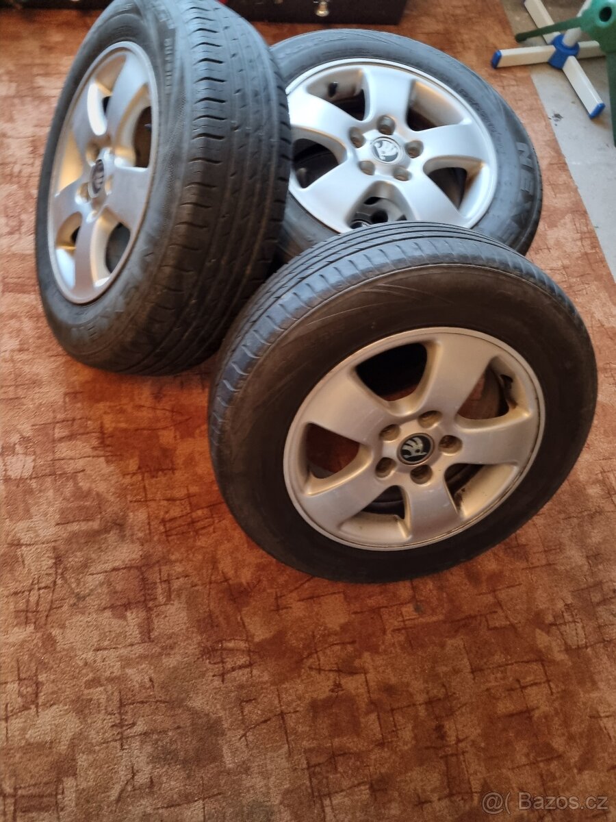 Alu kola + letní pneu
