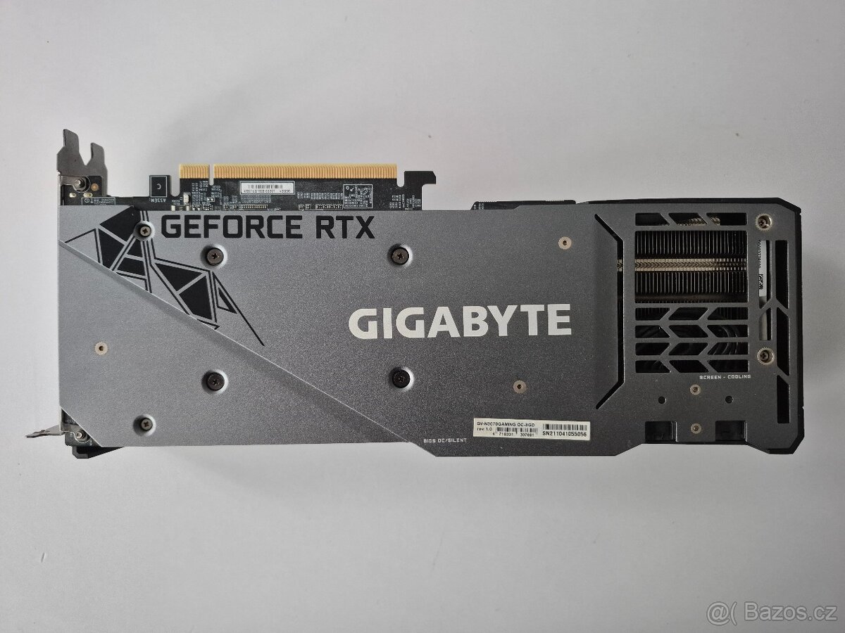 GIGABYTE GeForce RTX 3070 GAMING OC 8G (Rev. 1.0)