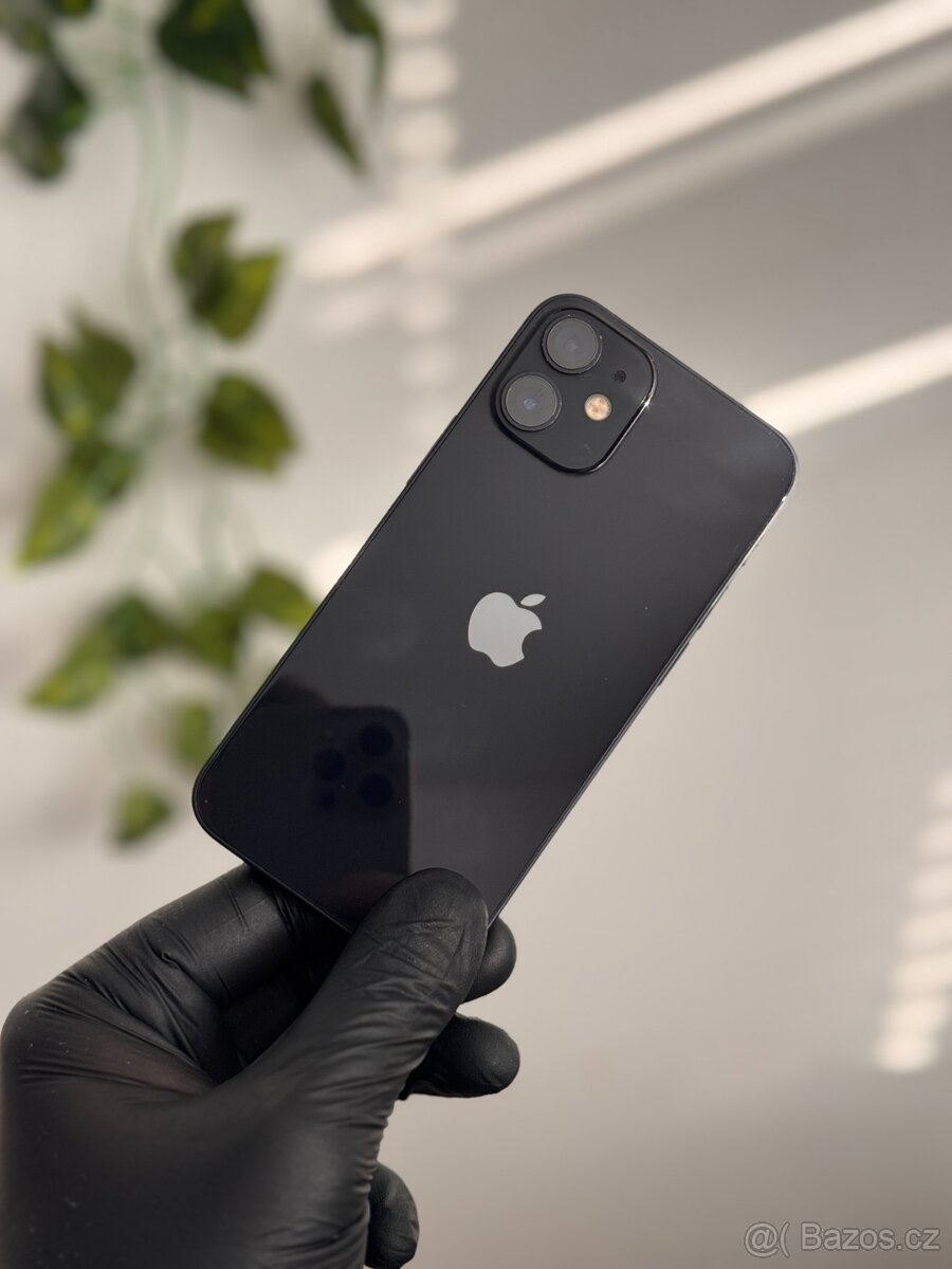 iPhone 12 mini 64GB černý - 100% baterie