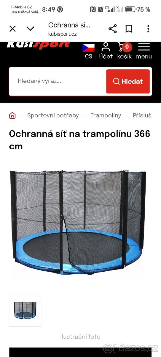 Nové věci na trampolínu 3.66