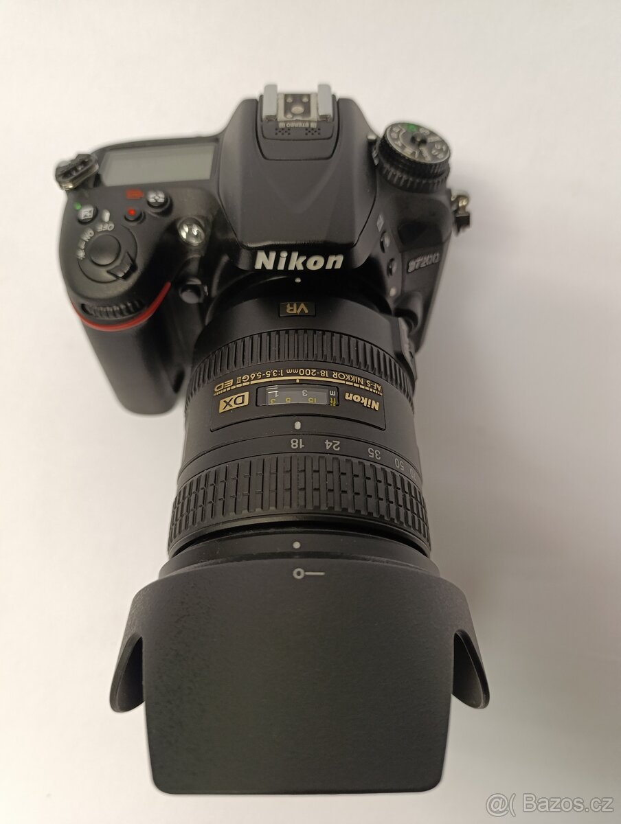 Nikon D7200+objektivy+blesk