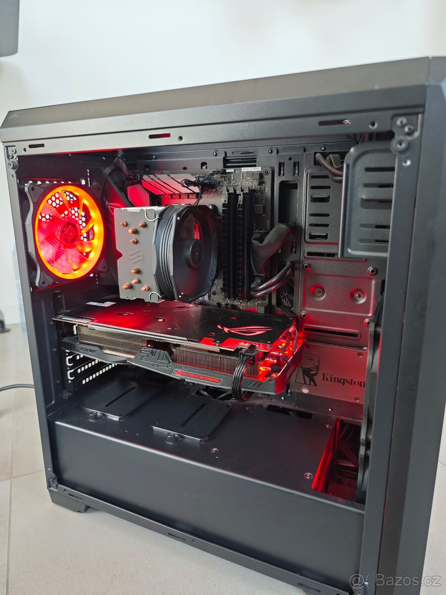 herní PC ASUS ROG RX580 8GB, 500SSD+240SSD, RYZEN 5