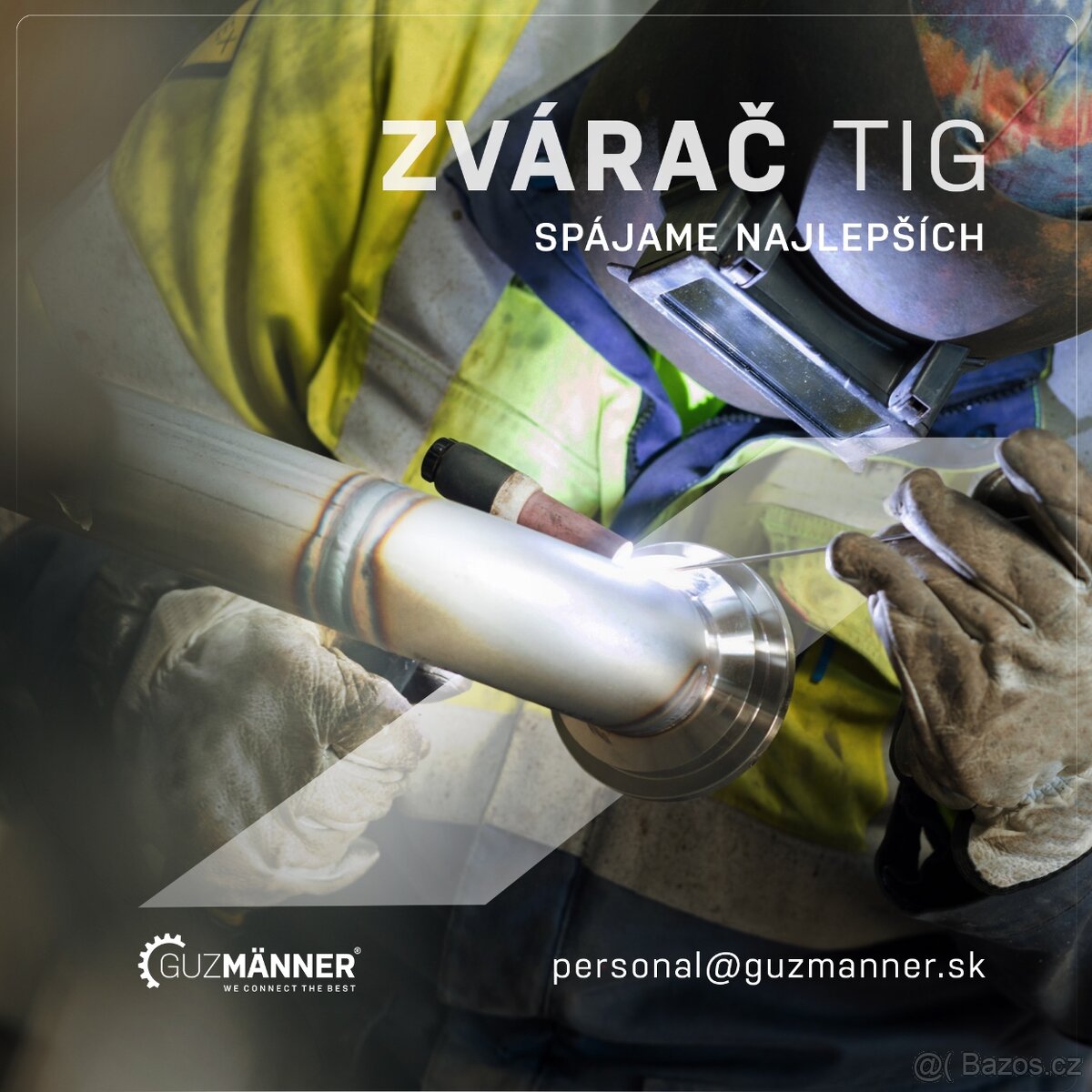 SVÁŘEČ TIG | NĚMECKO, GUZMÄNNER s.r.o.