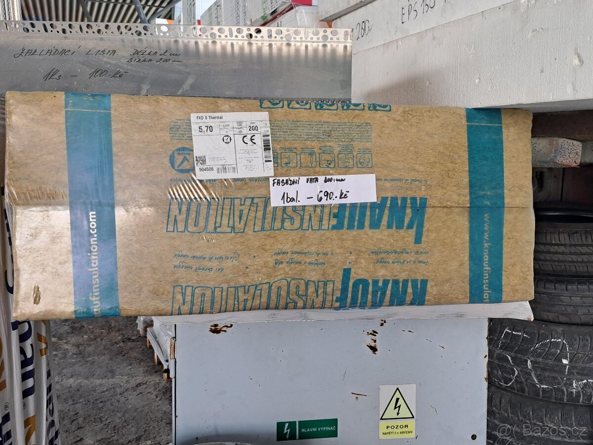 fasádní minerální vata tl.200mm