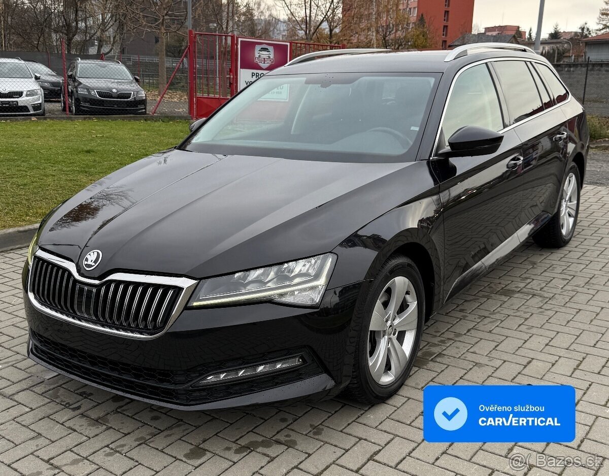 Škoda Superb kombi 1.6TDI 88kw--DSG--2020——REZERVACE——