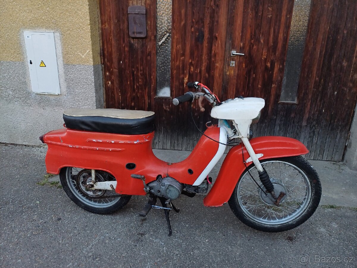 Jawa 50 Pionýr plně funkční bez dokladů