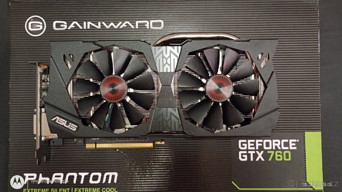 ASUS STRIX GTX 970 + GAINWARD GTX 760 4GB + DALŠÍ