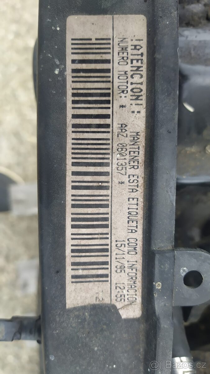 vw seat motor a převodovka