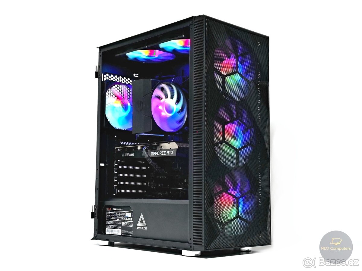 Herní PC Intel Core i5-12400F, RTX 3060 12GB, RAM 32GB, 1TB