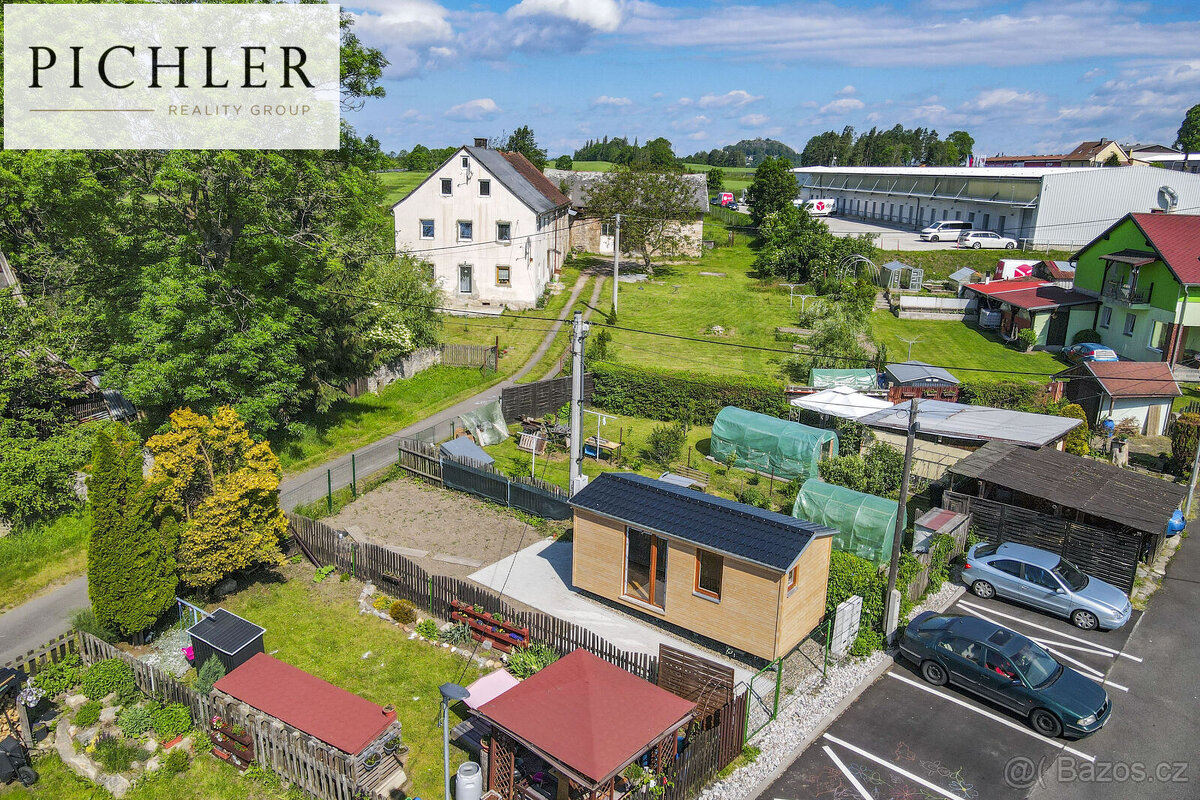Pronájem zahrady s novým &quot;tiny housem&quot;, 96 m², Str