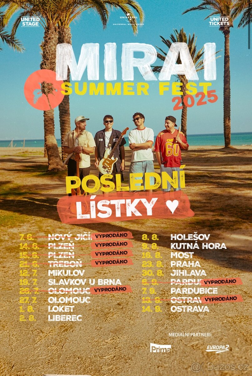 Mirai Summer Fest v Olomouci