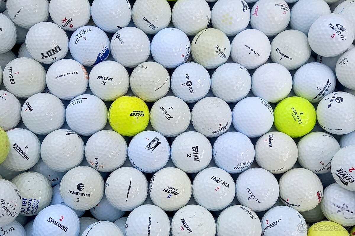Hrané golfové míčky mix značek A/B