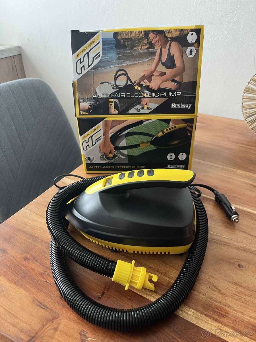 Elektrická pumpa na paddleboard