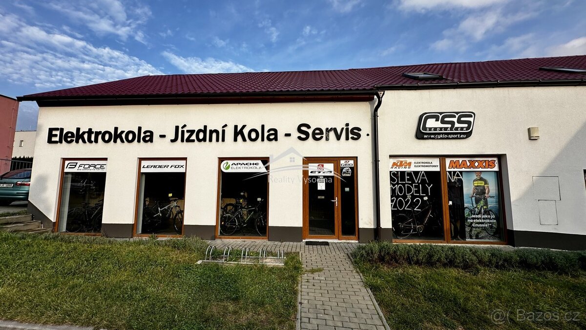Pronájem komerčních prostor 75m2, Světlá nad Sázavou