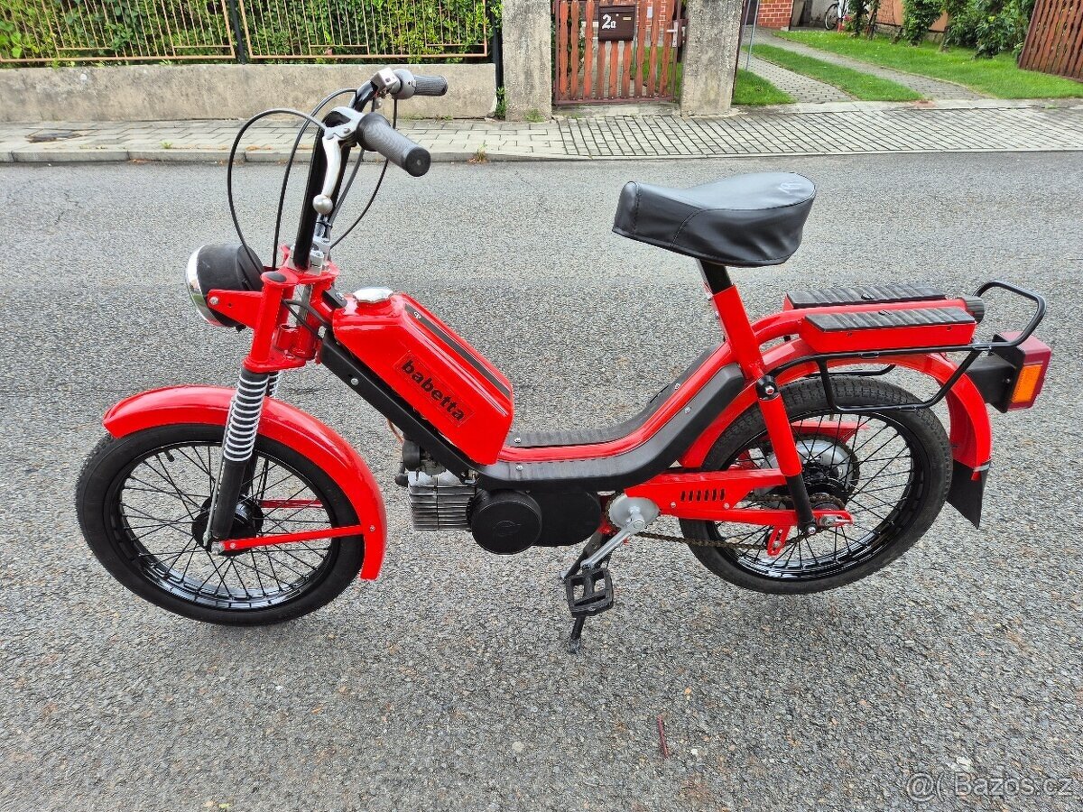 Babetta 210 po GENERÁLCE (Renovaci), s kartičkou