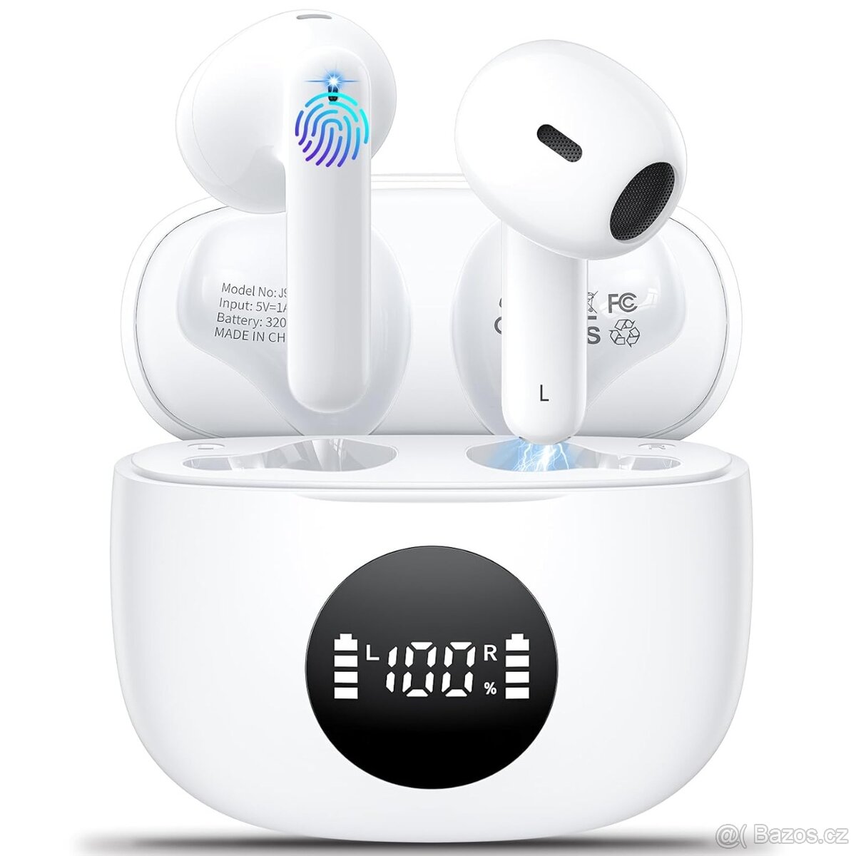 Bezdrátová sluchátka Godyse J90 – Bluetooth 5.3, ENC, IPX6,