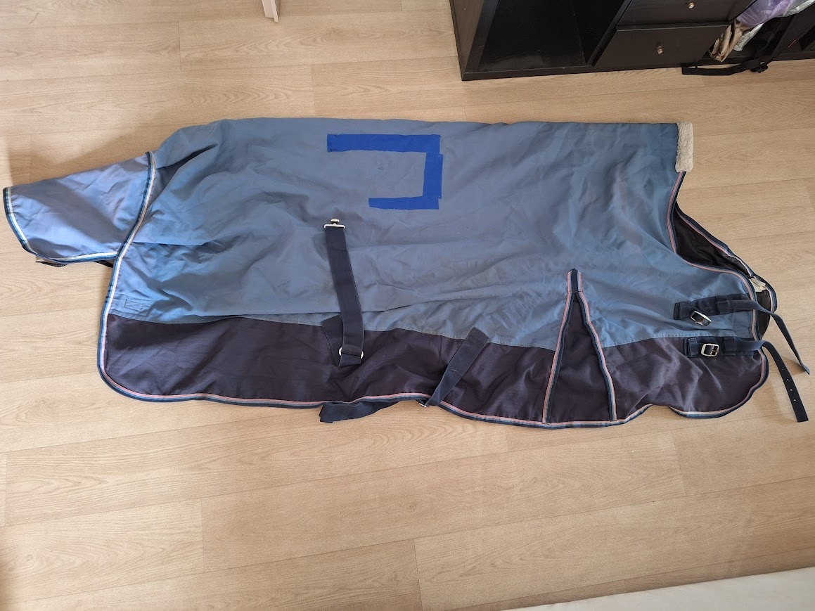 deky na přepravu či jako stájovky - 125 a 135 cm