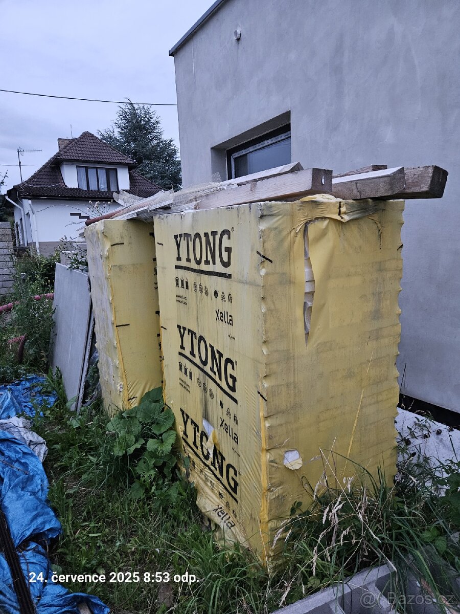 2x paleta Ytong tvárnice 599x300x249 (cena za paletu)