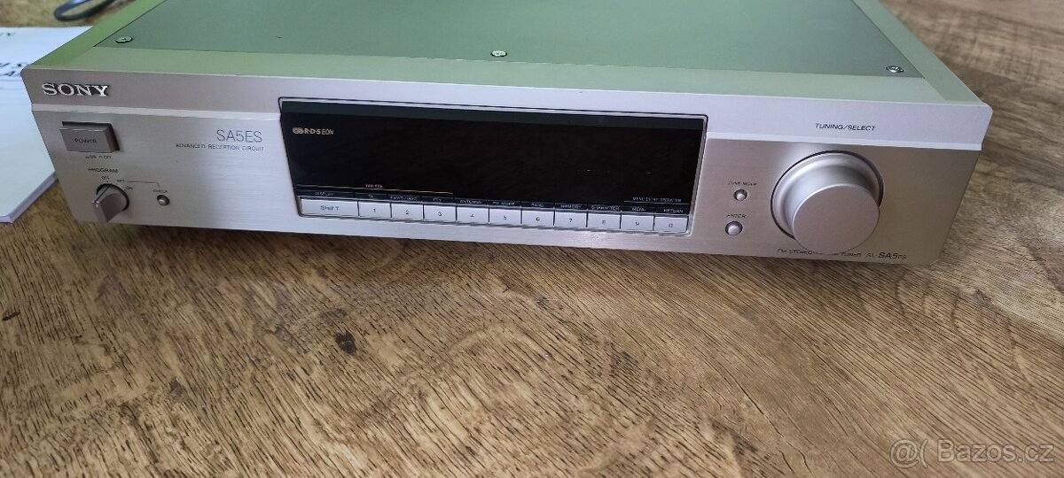 Hifi Tuner SONY - ST-SA 5 ES(1995-00),Champagne,gold,čti pop