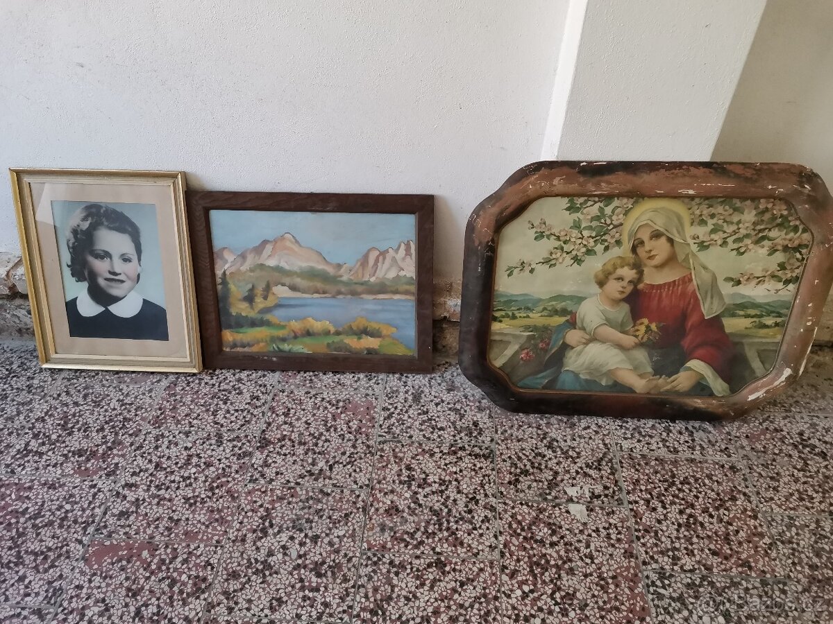 Staré Obrazy/rámy