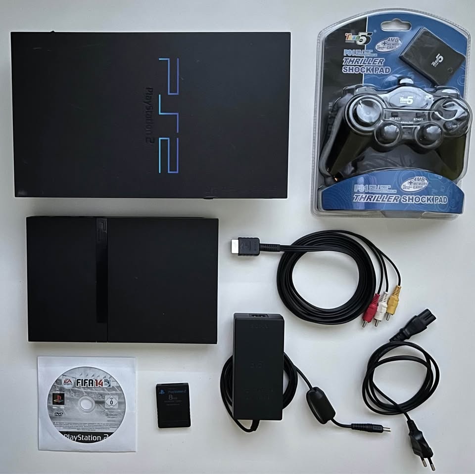 SONY PlayStation 2 / PS2 FAT + Slim (SCPH-50004 + 77004 PAL)