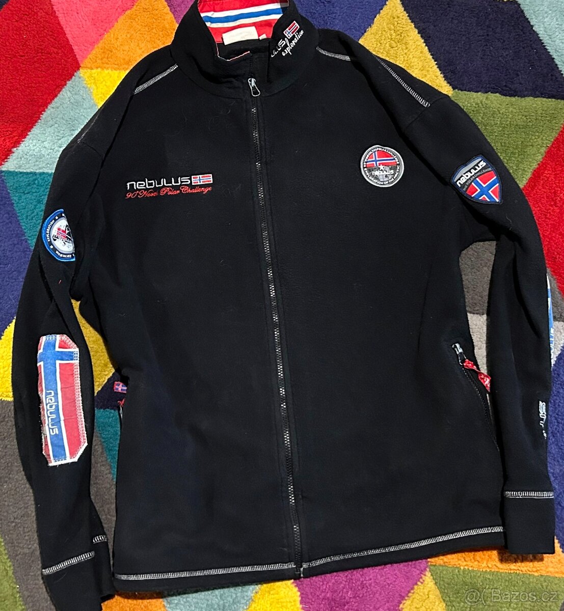 NEBULUS OUTDOOR SPORTOVNÍ FLEECE PÁNSKÁ BUNDA XXL