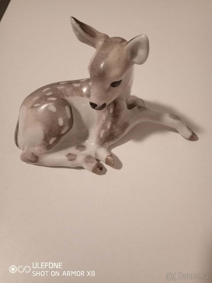 Porcelánová soška srnec Gardner Verbilki