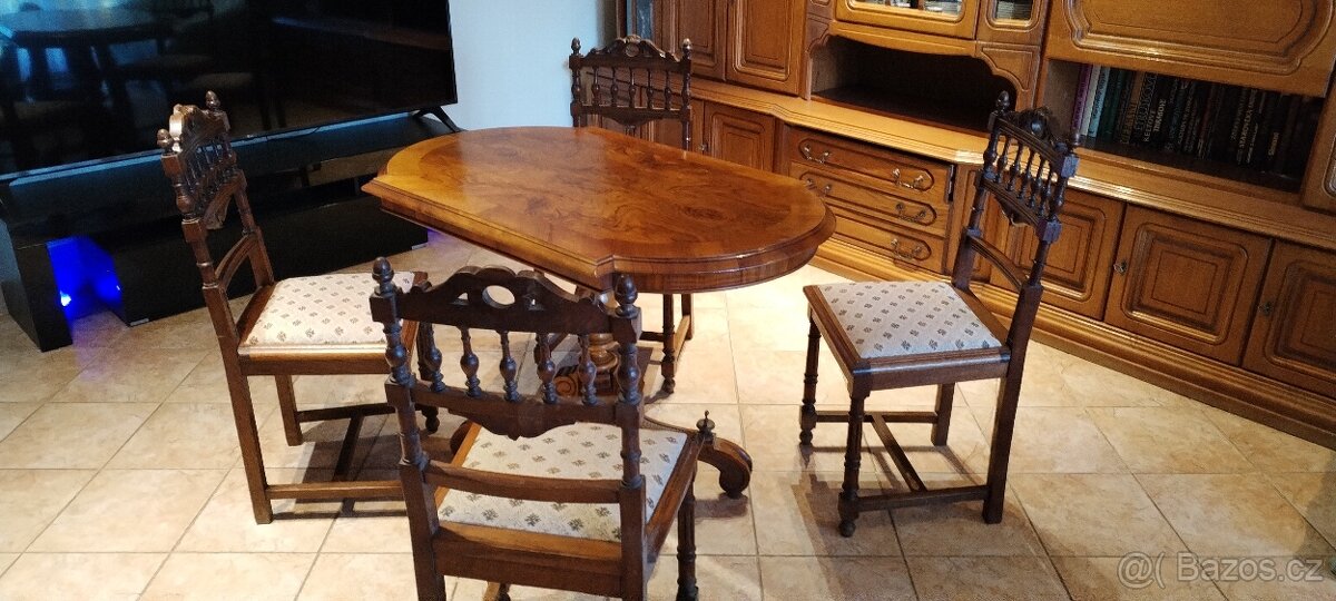 krásné starožitné židle 4ks