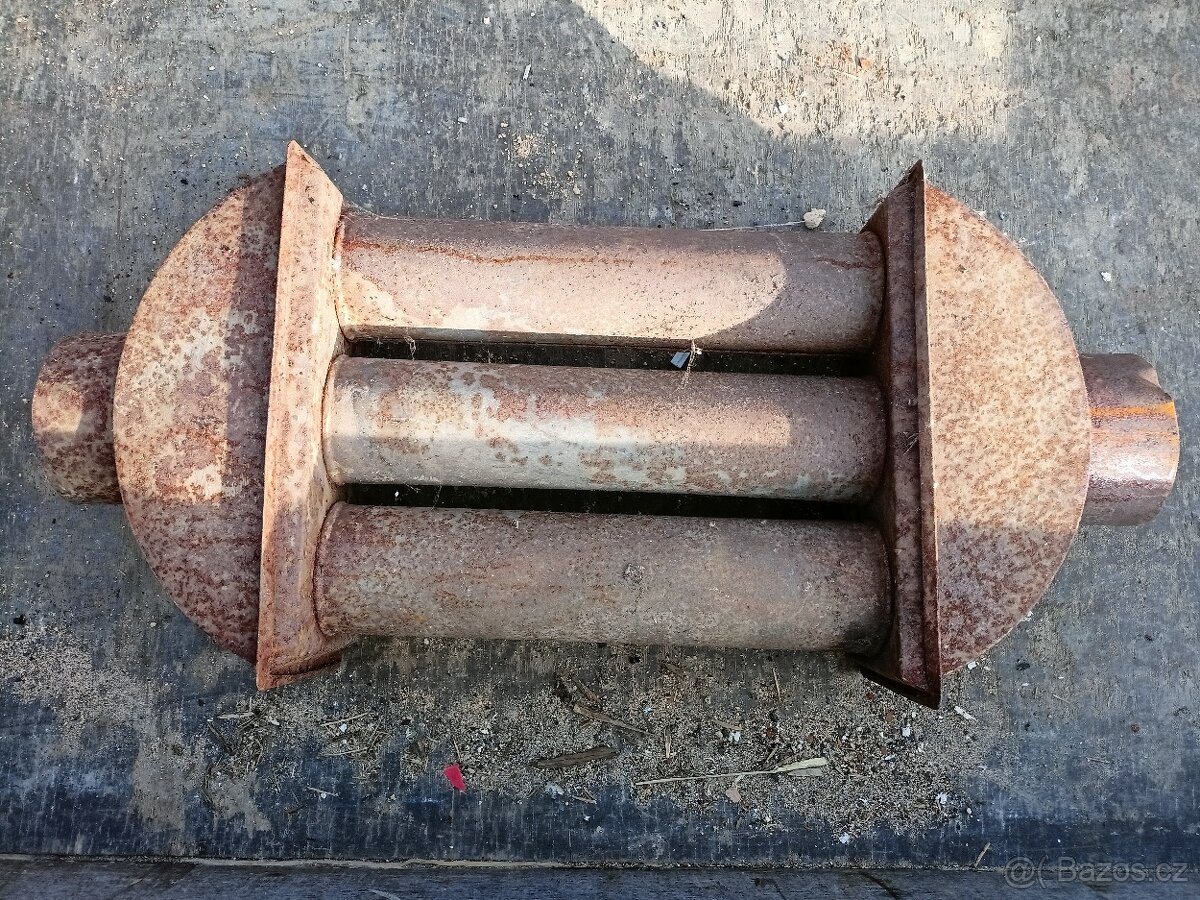 Starý teplovzdušný výměník