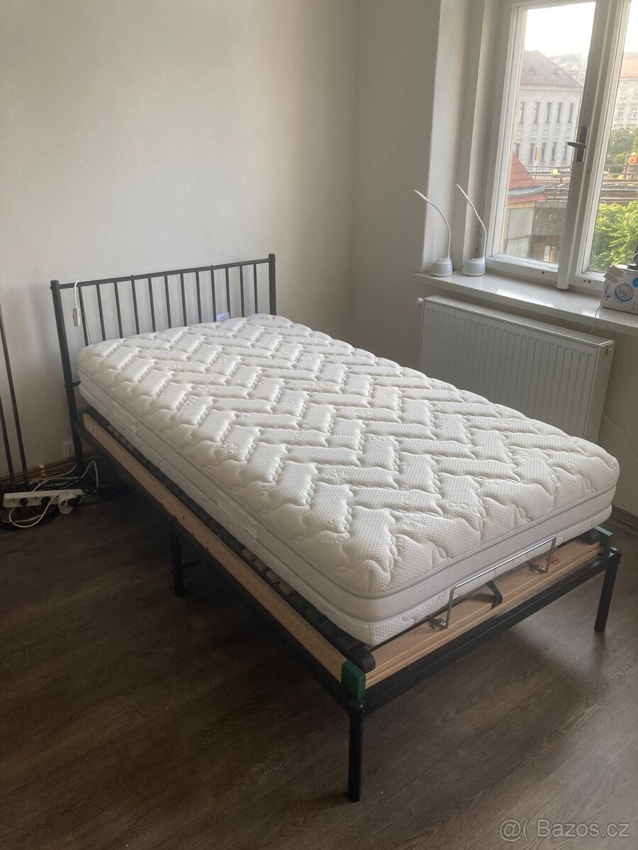 Kvalitní postel 100x190 v hodnotě 60tis Kč