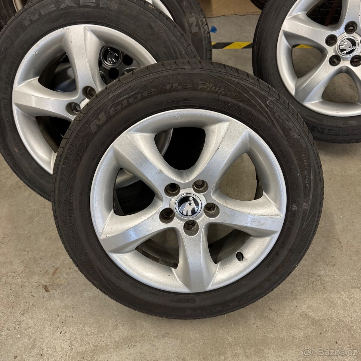 Letní alu kola Fabia 185/60 R15, 5x100