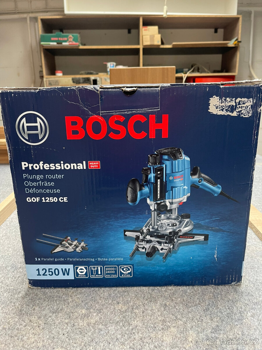 Horní frézka Bosch Professional GOF 1250 CE