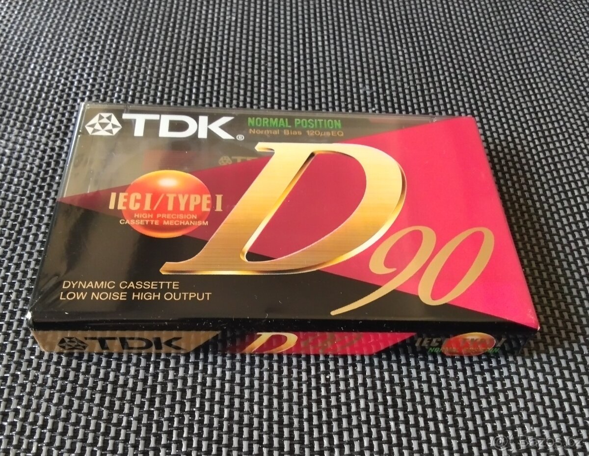 Audiokazeta TDK D90