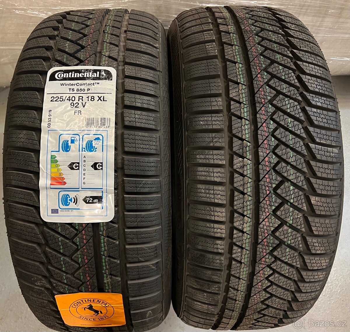 225/40R18 92H CONTINENTAL 850P zimní pneu