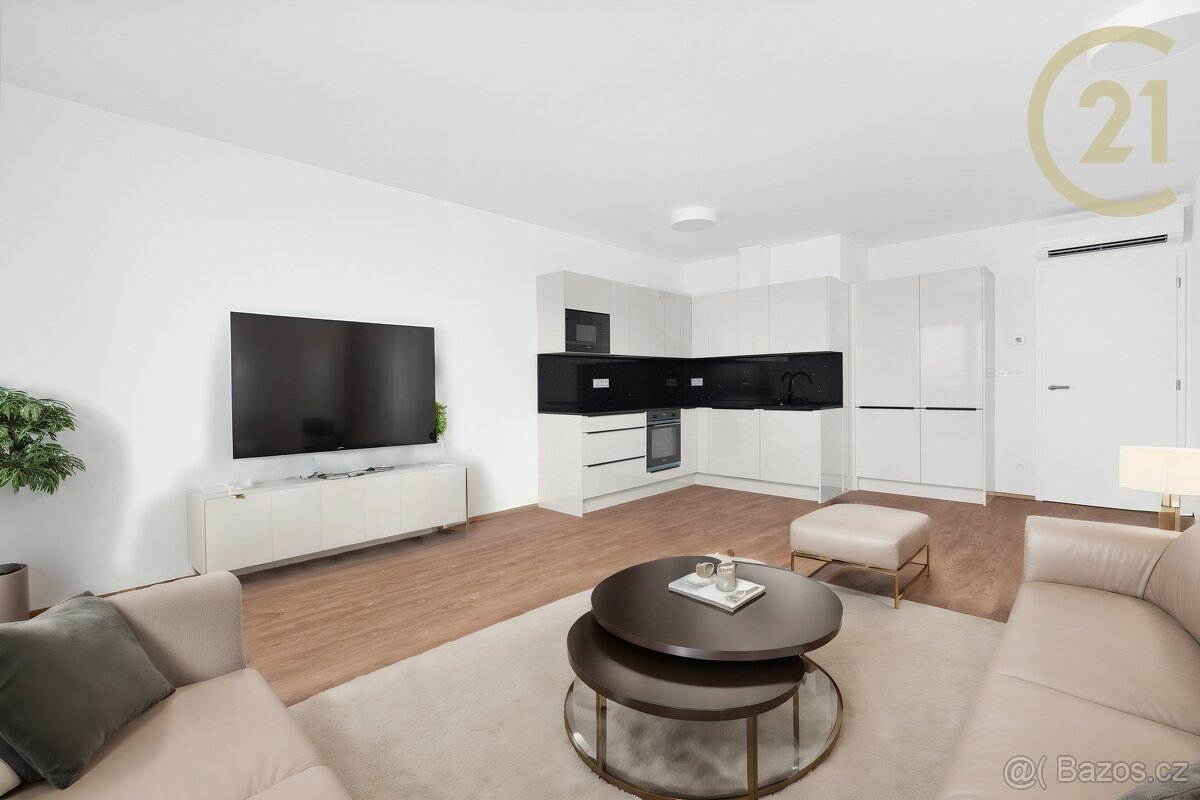 Luxusní pronájem bytu 2+KK s terasou v centru Brna