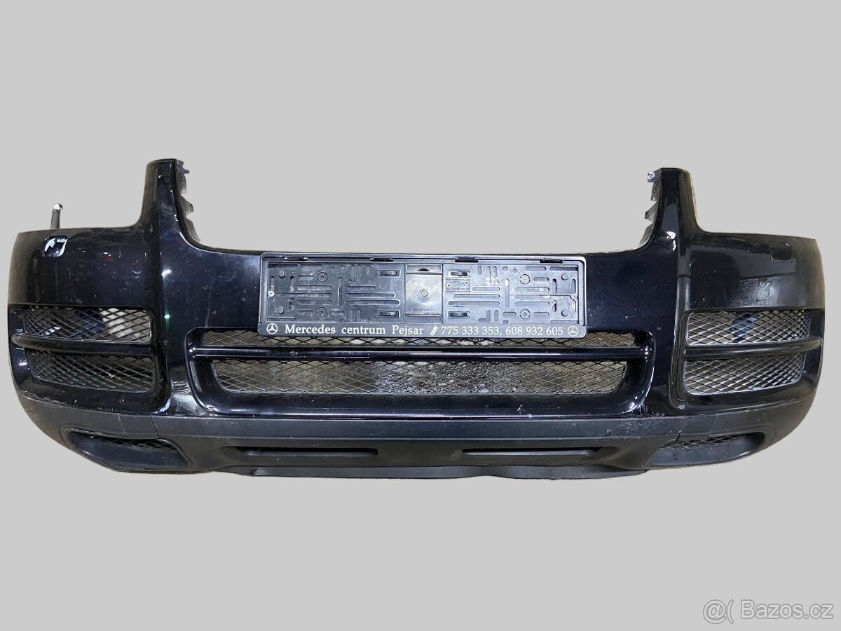 Přední nárazník VW Touareg 7L6807217R černý LC9Z