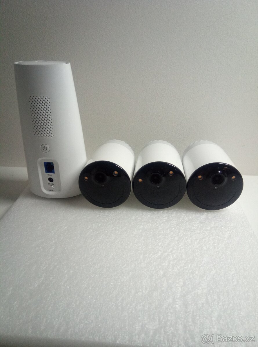 Venkovní IP kamery Ezviz BC1 Sada 3 bezdrátových kamer se zá