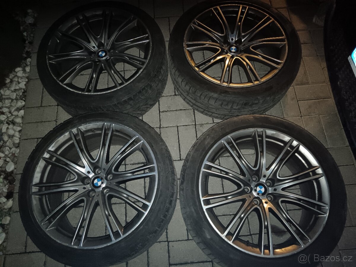 20" dvourozměrná KOVANA BMW Styling 649 V-Spoke,INDIVIDUAL
