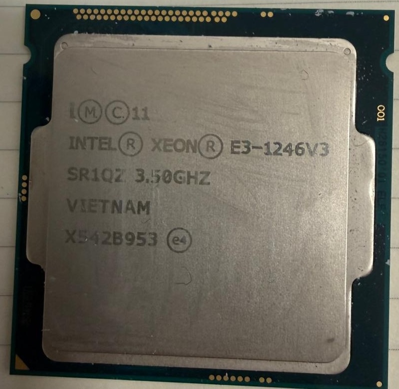 Intel Xeon E3-1246 v3 3.5GHz LGA1150