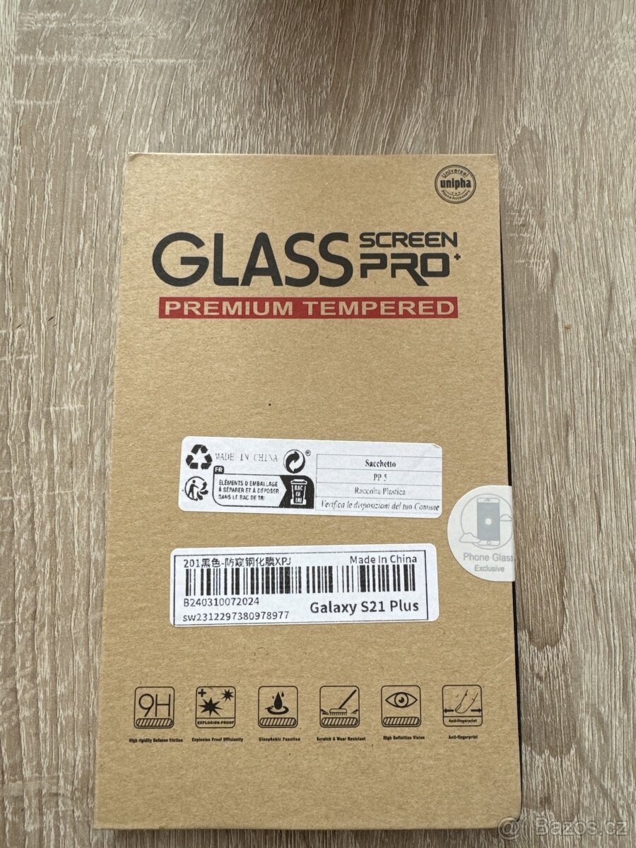 Ochranné sklo Samsung S21+