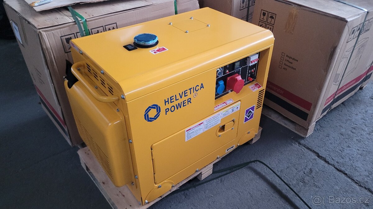 Diesel generator 10kVA elektrocentrala naftovy NOVY cenaDPH