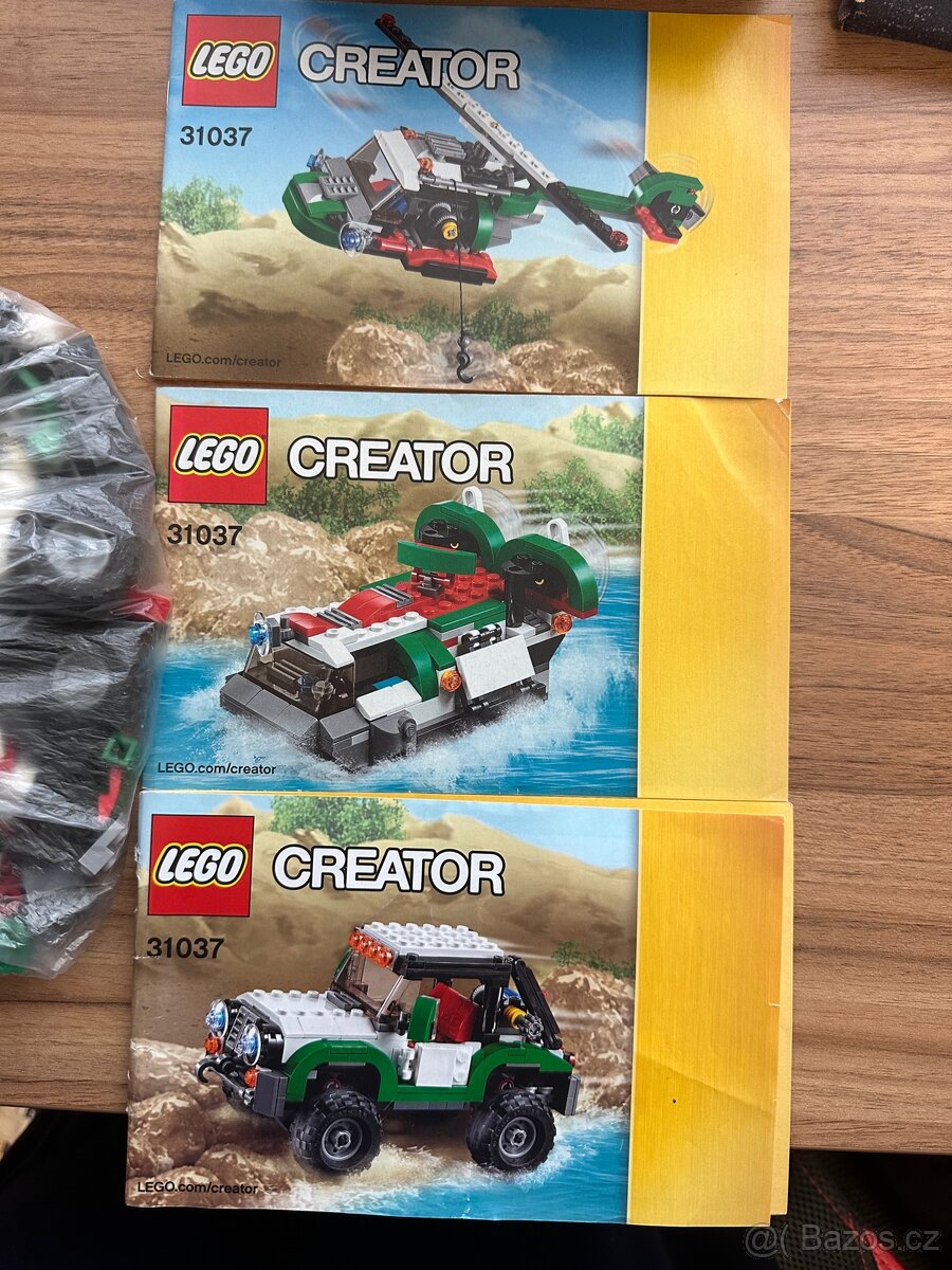 LEGO Creator 31037 Expediční vozidla