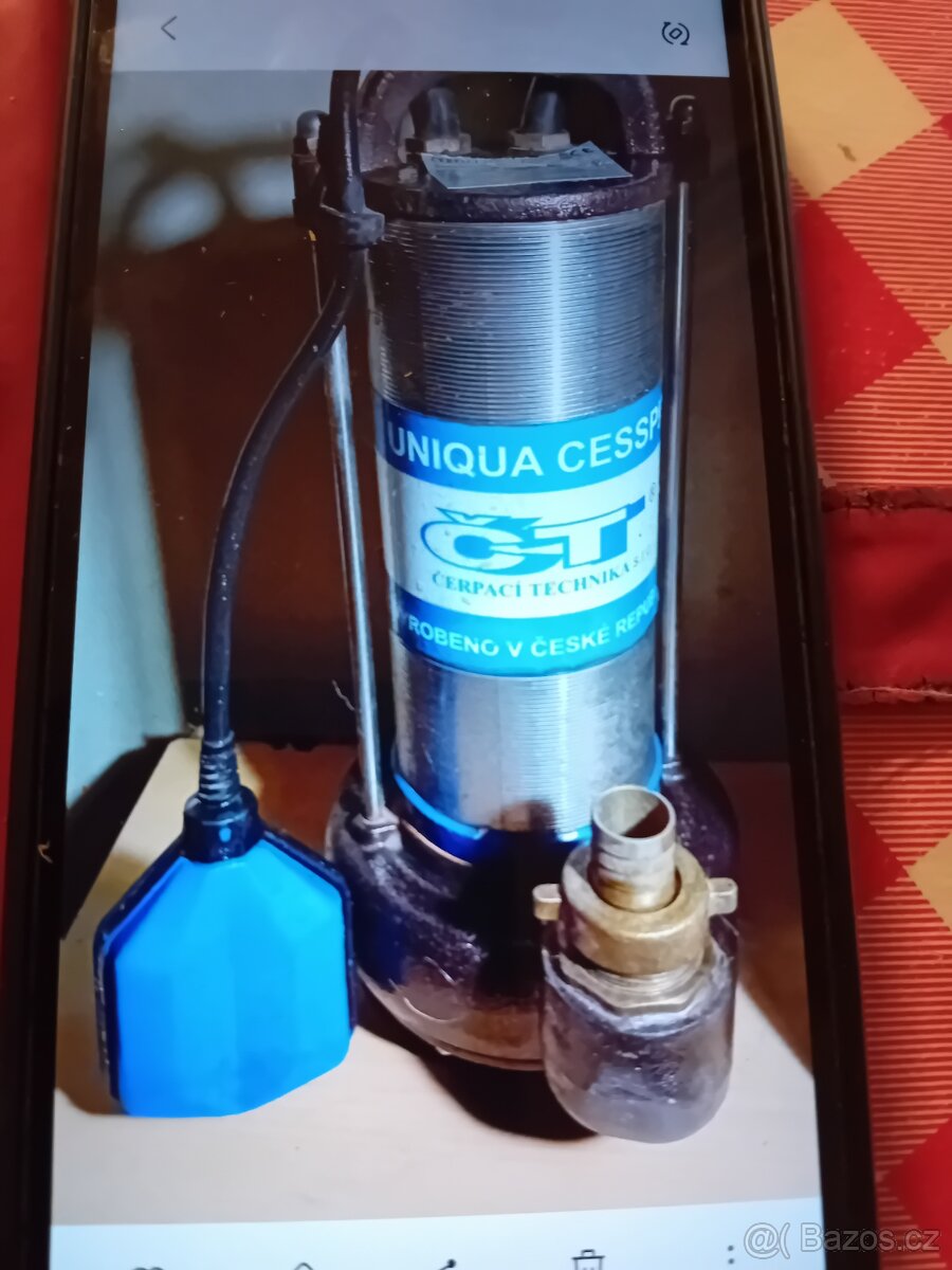 Výkonné čerpadlo s drtičem