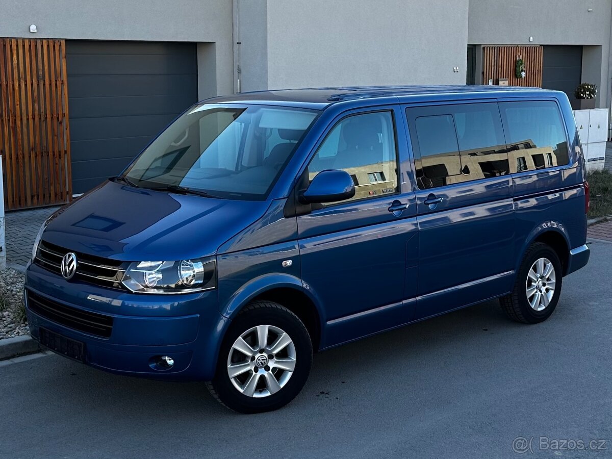T5 Multivan 2.0tdi 103kw 2010, 264000km, 2xšoupací dveře