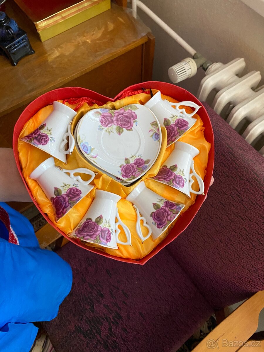 Retro porcelánové sady