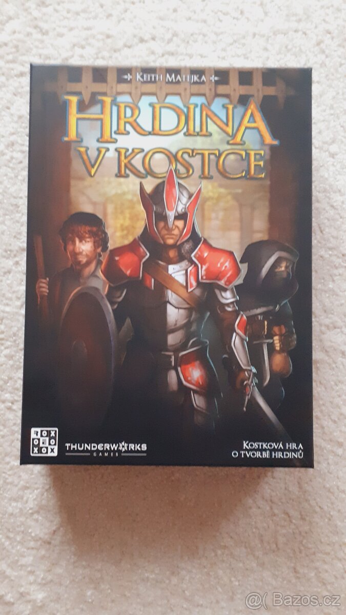 Stolní hra Hrdina v kostce