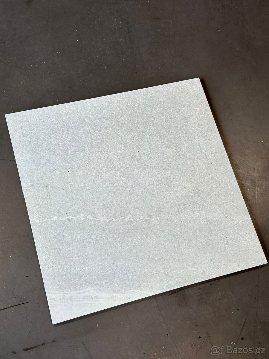 Dlažba kermická 2cm 60x60 světle šedá