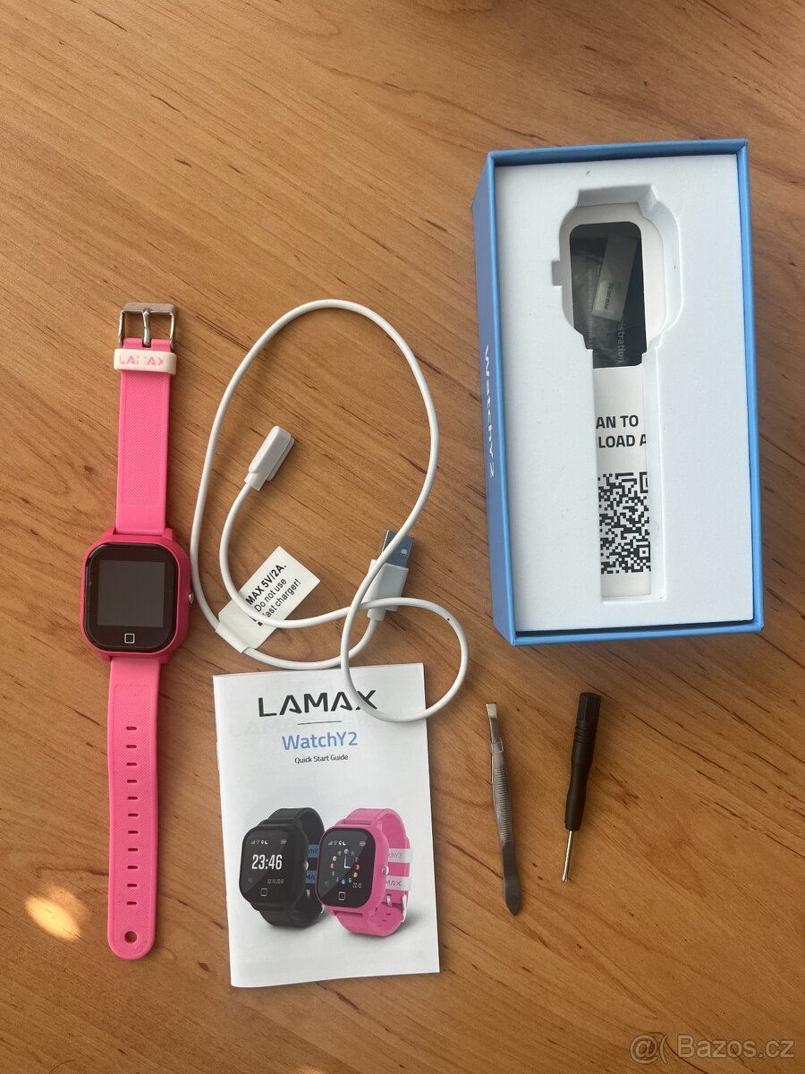 LAMAX WatchY2 růžové