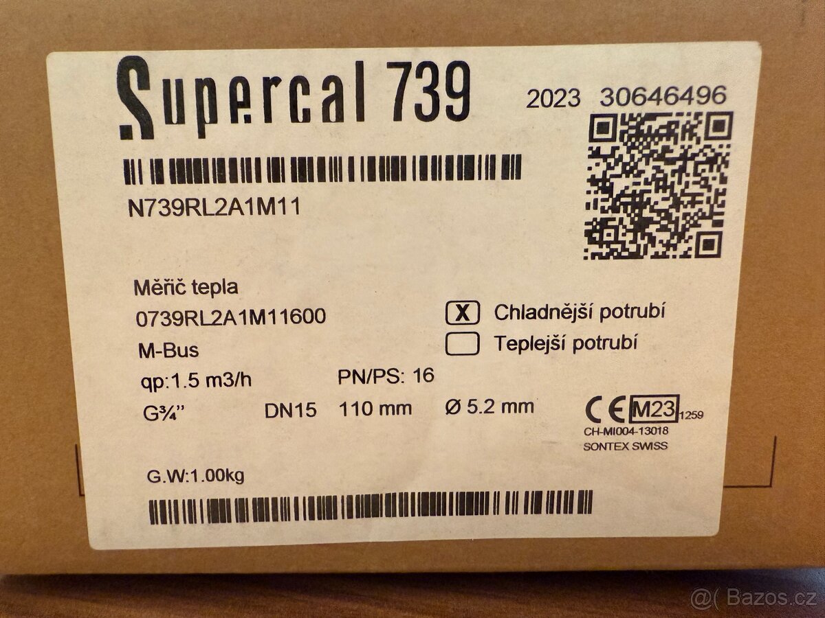 Měřič tepla Supercal 739