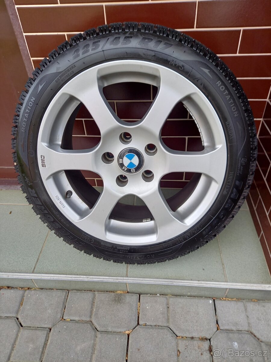 Prodám alu kola 5x120, 8Jx17 4 kusy.